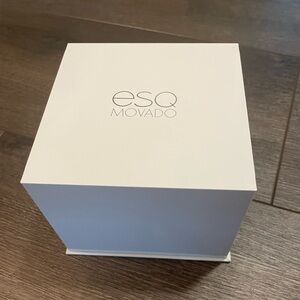 Movado White Watch Box